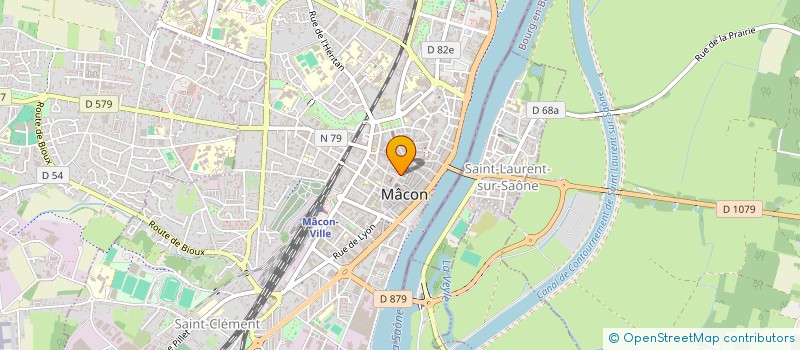 localisation de l'entreprise BATI'STYLE SASU à MACON