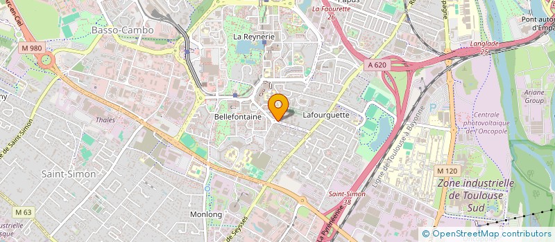 localisation de l'entreprise BATI SUD à TOULOUSE