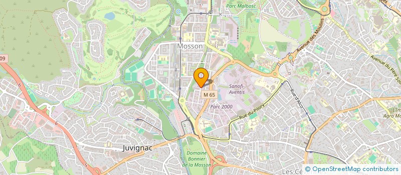localisation de l'entreprise BATI SUD CREATIONS à MONTPELLIER