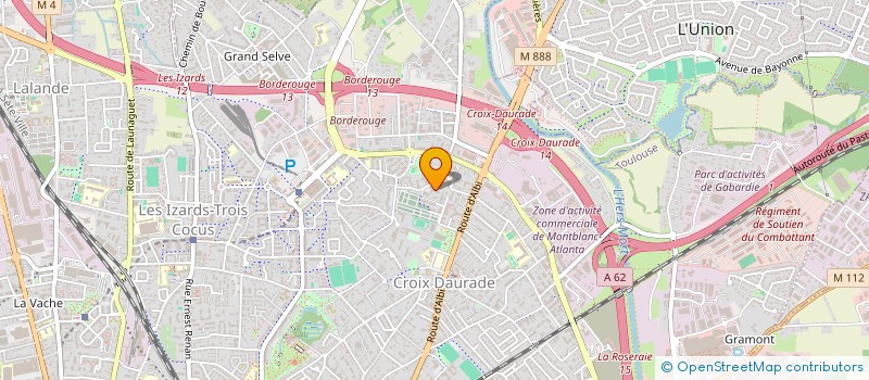 localisation de l'entreprise BATI SUD OUEST à TOULOUSE