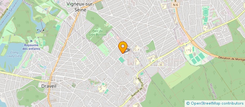 localisation de l'entreprise BATI SUD RENOVATION à DRAVEIL
