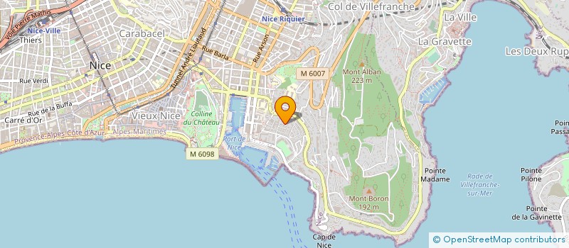 localisation de l'entreprise BATI SUD VIP à NICE