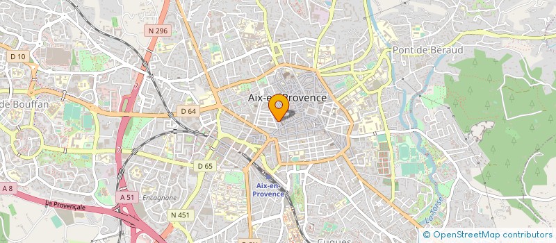 localisation de l'entreprise BATI SUN à AIX-EN-PROVENCE