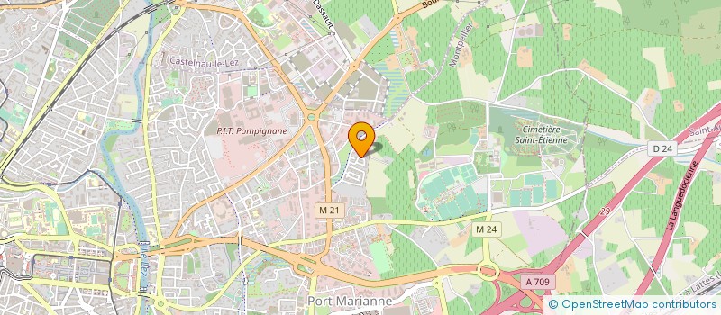 localisation de l'entreprise BATI'SUN CONSULT à MONTPELLIER
