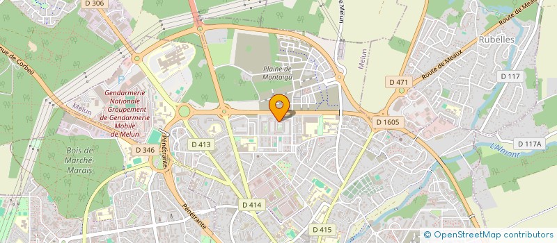localisation de l'entreprise BATI SUR SEINE à MELUN