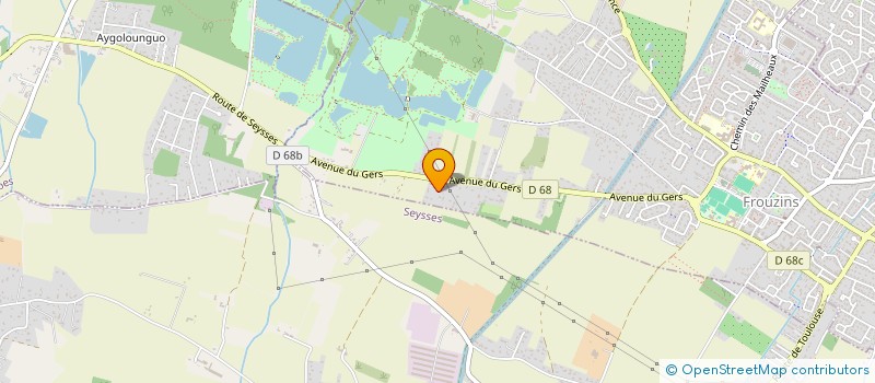 localisation de l'entreprise BATI SURE  FROUZINS