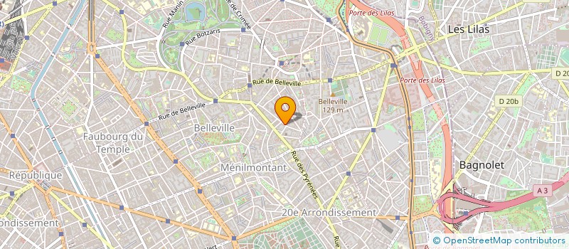 localisation de l'entreprise BATI SYSTEMS à PARIS
