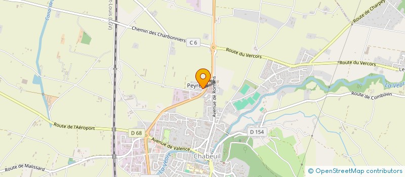 localisation de l'entreprise BATI'TAN à CHABEUIL