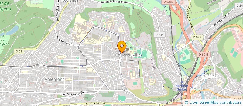 localisation de l'entreprise BATI TECH à LE HAVRE