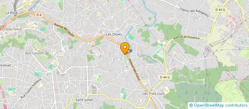 localisation de l'entreprise BATI-TECH RENOVATION à MARSEILLE