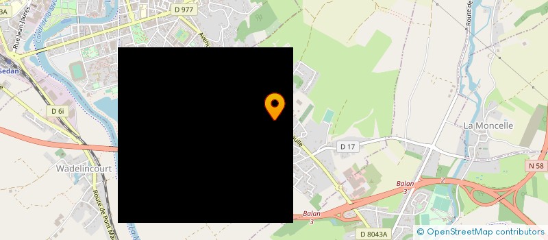 localisation de l'entreprise BATI TECHNIC à BALAN