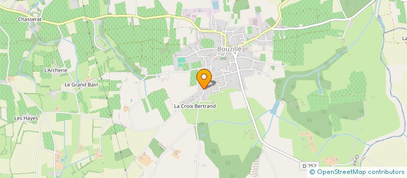 localisation de l'entreprise BATI TECHNIQUE REALISATION  OREE-D'ANJOU