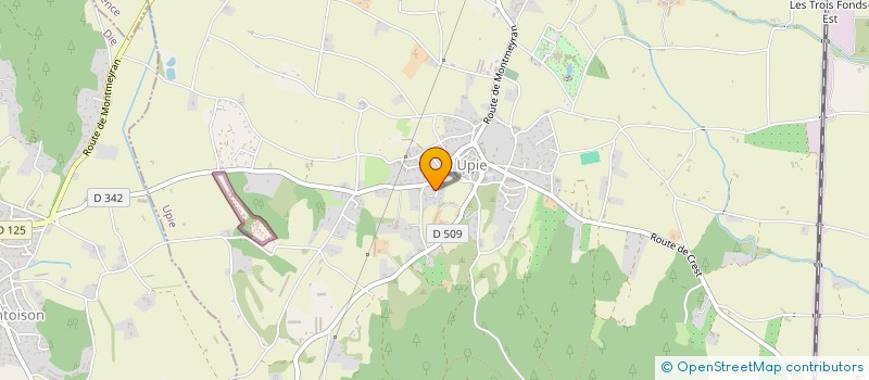 localisation de l'entreprise BATI-TEK MAISON à MONTELIER