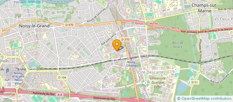 localisation de l'entreprise BATI-TERMITES  NOISY-LE-GRAND