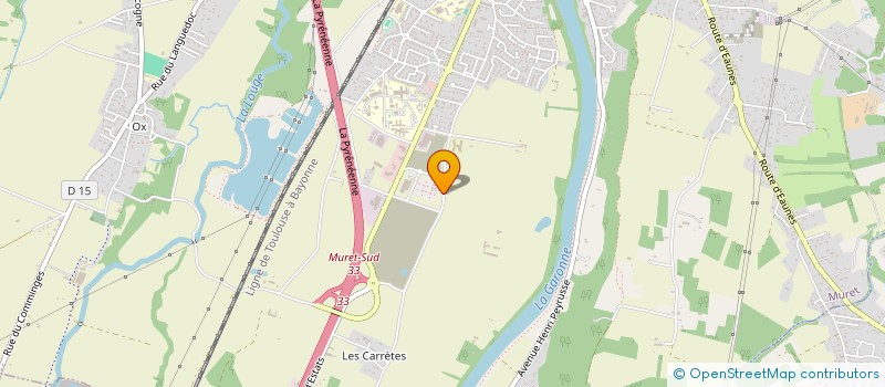 localisation de l'entreprise BATI-TEST à MURET