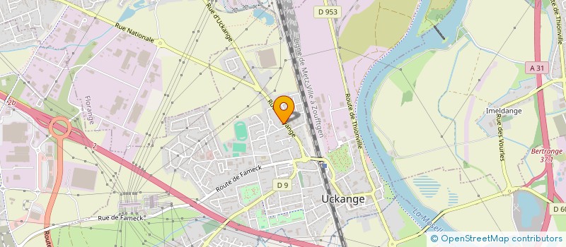 localisation de l'entreprise BATI TG CONSTRUCTION  UCKANGE