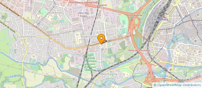 localisation de l'entreprise BATI TODOR à STRASBOURG