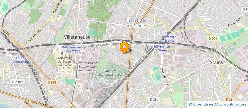 localisation de l'entreprise BATI TOIT à PIERREFITTE-SUR-SEINE