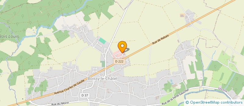 localisation de l'entreprise BATI TOIT  BOISSY-LE-CHATEL