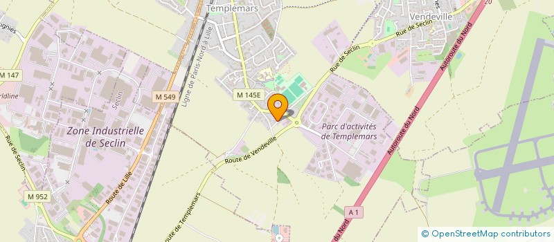 localisation de l'entreprise BATI TOITURES  TEMPLEMARS