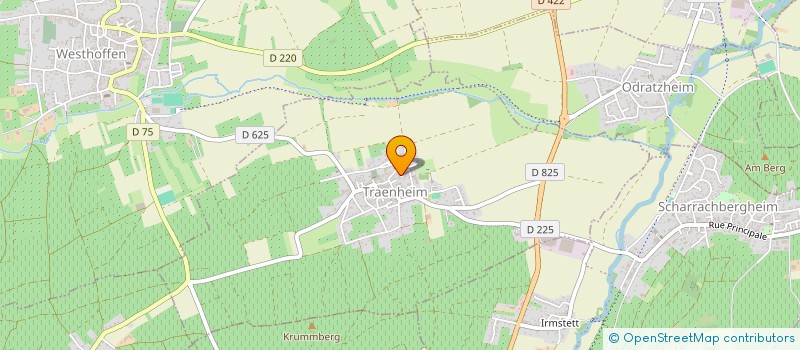 localisation de l'entreprise BATI TOM  TRAENHEIM