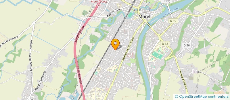 localisation de l'entreprise BATI TOULOUSE  MURET