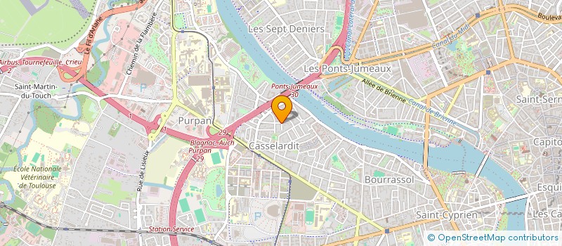localisation de l'entreprise BATI TOUT à TOULOUSE