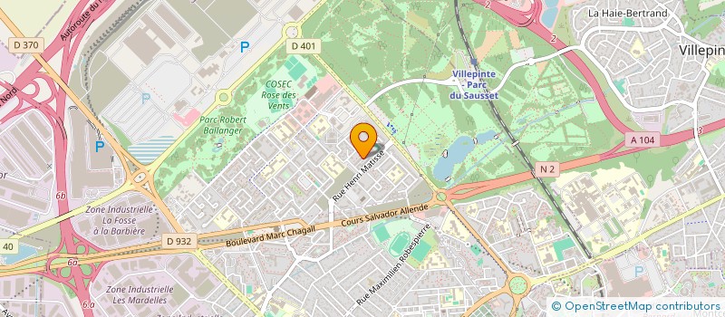localisation de l'entreprise BATI TP à AULNAY-SOUS-BOIS