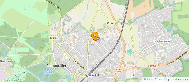 localisation de l'entreprise BATI TP à RAMBOUILLET