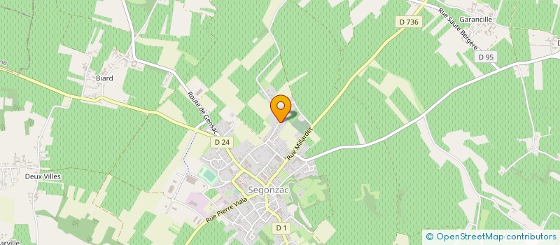 localisation de l'entreprise BATI TRAVAUX PRO SERVICES  GENTE