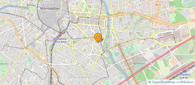 localisation de l'entreprise BATI-TS à MONTPELLIER