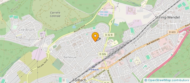 localisation de l'entreprise BATI UYGUR BATIMENT  FORBACH