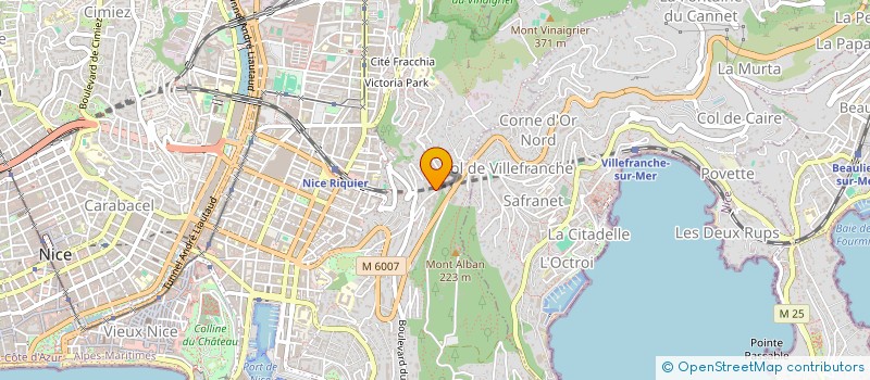 localisation de l'entreprise BATI VALLEE à NICE