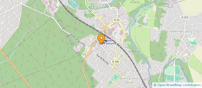 localisation de l'entreprise BATI VAMOS  VARENNES-JARCY