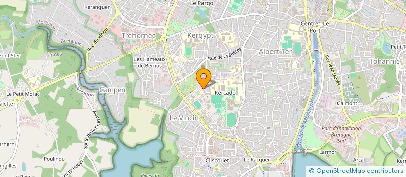 localisation de l'entreprise BATI VANNES à VANNES