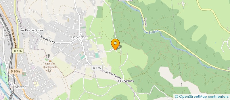 localisation de l'entreprise BATI VERNET ECO  LE VERNET