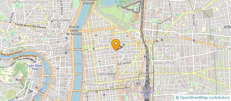 localisation de l'entreprise BATI-VERT-DUR  LYON