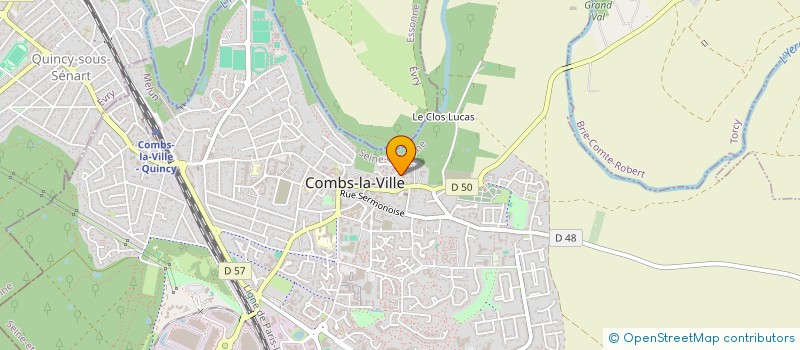 localisation de l'entreprise BATI-X à COMBS-LA-VILLE