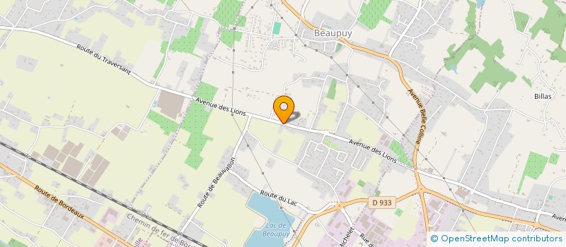 localisation de l'entreprise BATI-YAJJOU  BEAUPUY