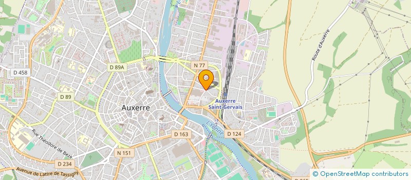 localisation de l'entreprise BATI YONNE à PERRIGNY