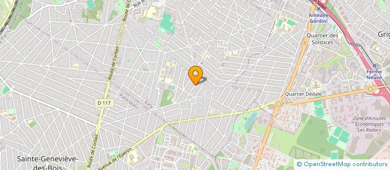 localisation de l'entreprise BATI2F  MORSANG-SUR-ORGE