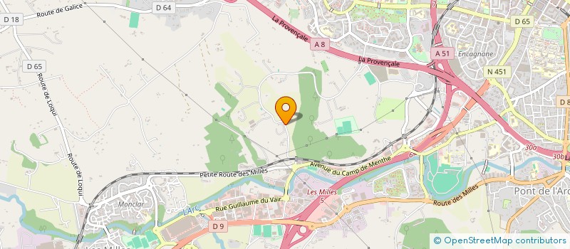 localisation de l'entreprise BATIAIXPERT à AIX EN PROVENCE
