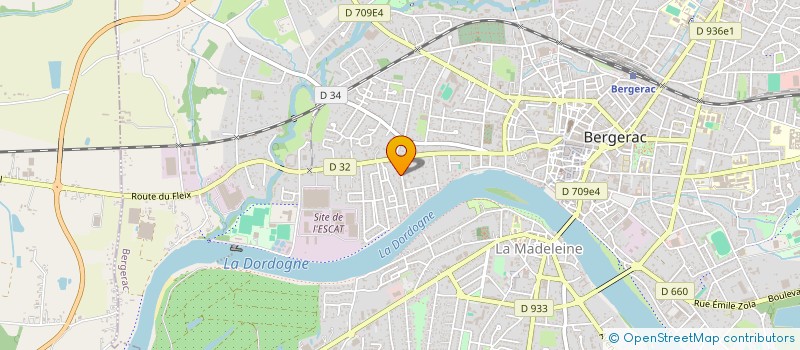 localisation de l'entreprise BATIAMO à BERGERAC