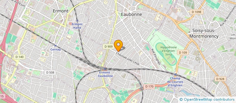 localisation de l'entreprise BATIARD TISSIER à EAUBONNE