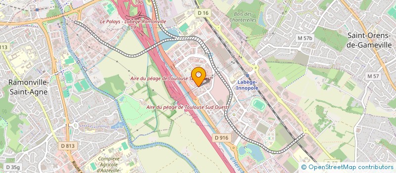 localisation de l'entreprise BATIART31  LABEGE