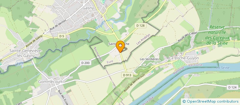 localisation de l'entreprise BATIBAT  GASNY