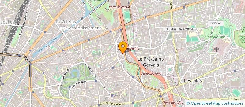 localisation de l'entreprise BATIBAT  PARIS