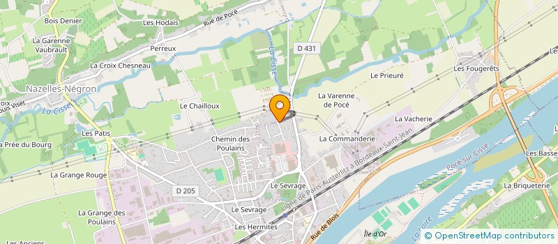 localisation de l'entreprise BATIBLUE CONCEPT  AMBOISE