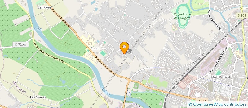 localisation de l'entreprise BATIBOIS-CONCEPT  MONTAUBAN