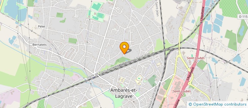 localisation de l'entreprise BATIBON à AMBARES-ET-LAGRAVE